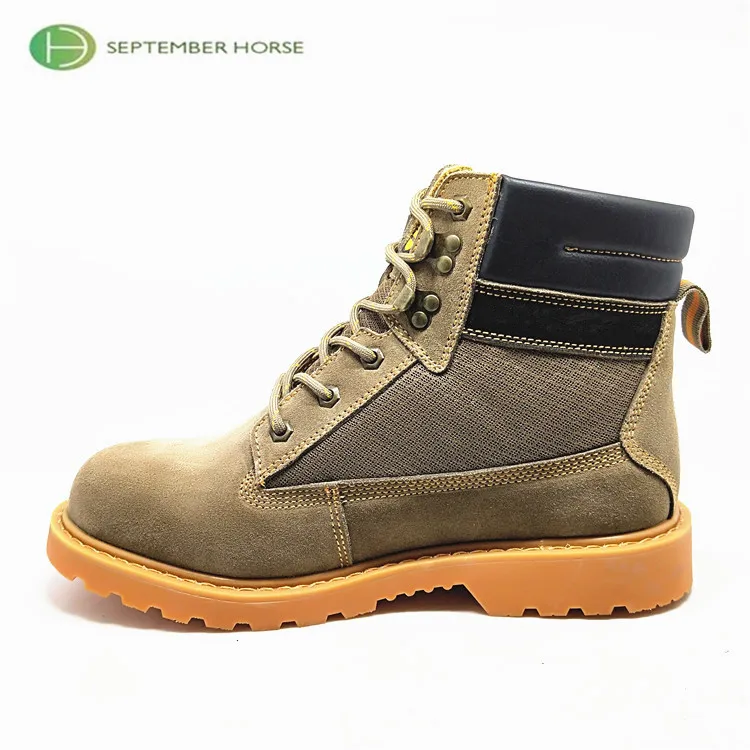 High Top China Summer Strong Classical Work Leather Boots