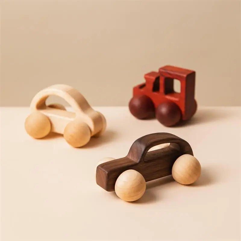 Kids Gift Trains Toddler Educational Non-toxic Running Infant Baby Educational Truck Accessories Toy For Kids wooden car toys