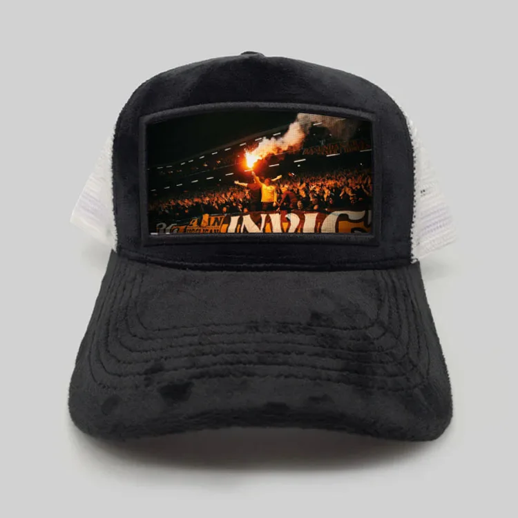 satin silk fabric fuzzy 5 panel blank black gray custom embroidery logo fur baseball snapback velvet cap trucker hat