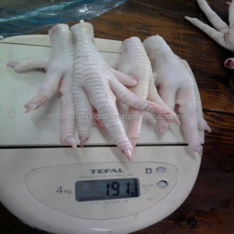 Frozen Chicken Paws and Feet Frozen Grade A Chicken Paws Brazil Origin Halal Fresh Processed Chicken Paws