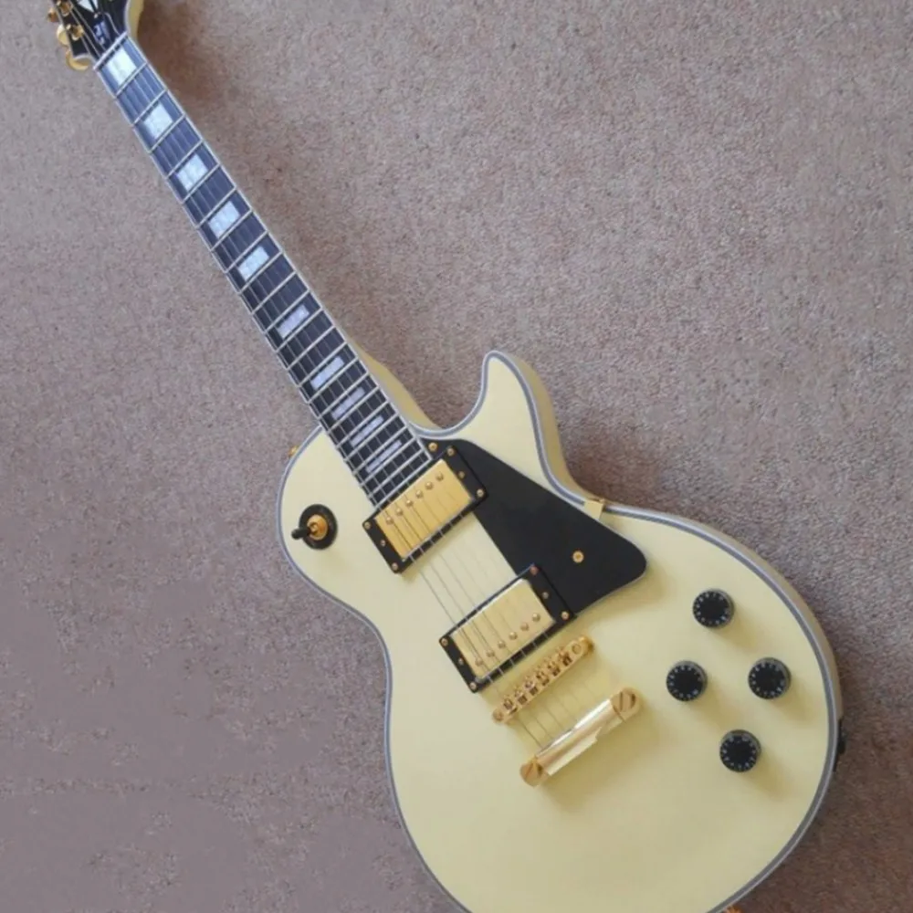 Factory Custom High Quality LP Guitar Mahogany Ebony Famous Brand 6 Strings Electric Guitars 6 String Chibson Electric Guitar