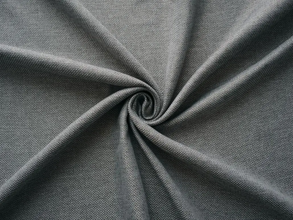 Factory supply fancy high quality  linen dimout wave printed curtain