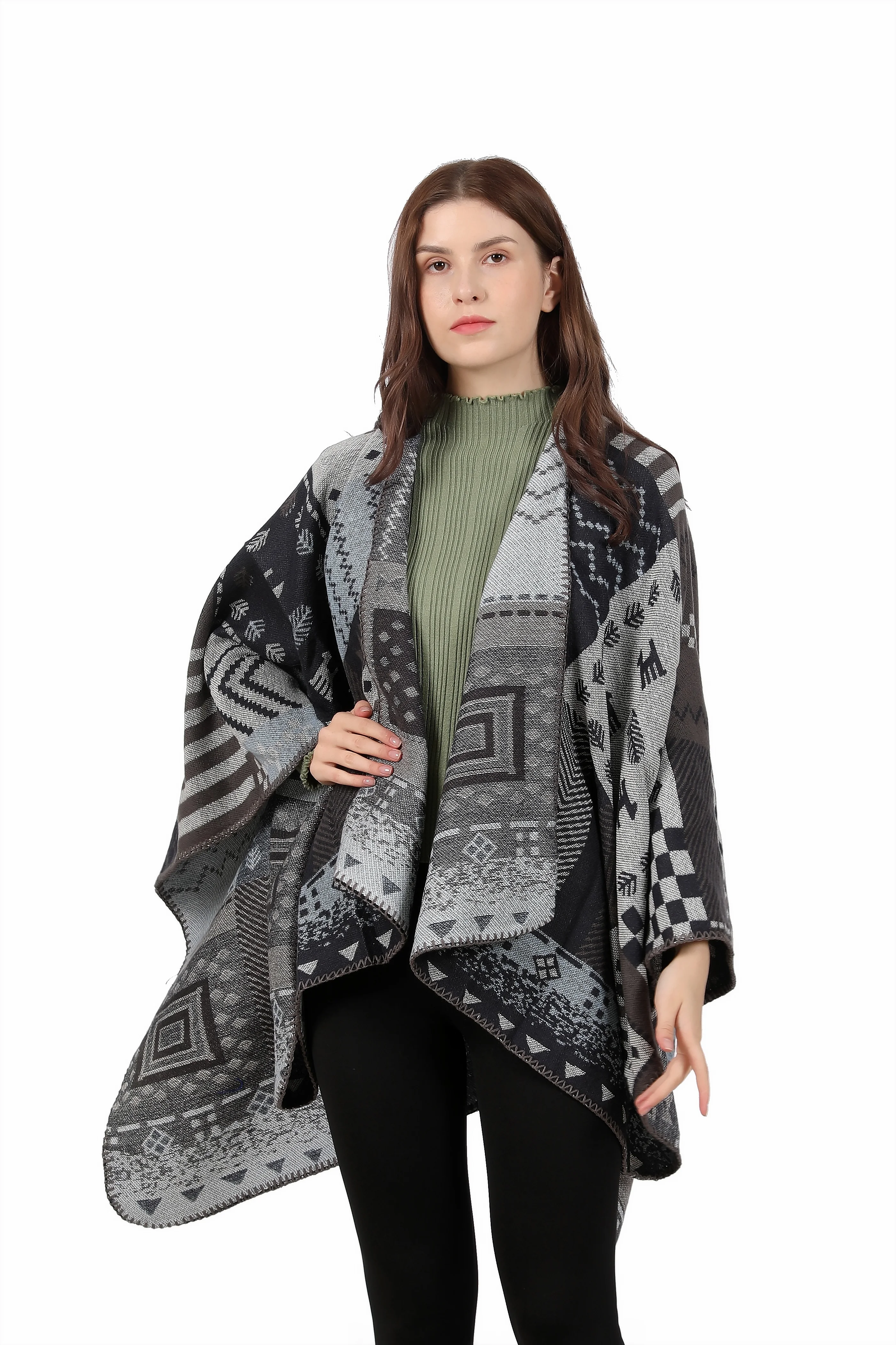 Custom Logo Winter Ladies Pure Cashmere Stoles Designer Luxury Men Women Neck Warmer Shawl Cashmere