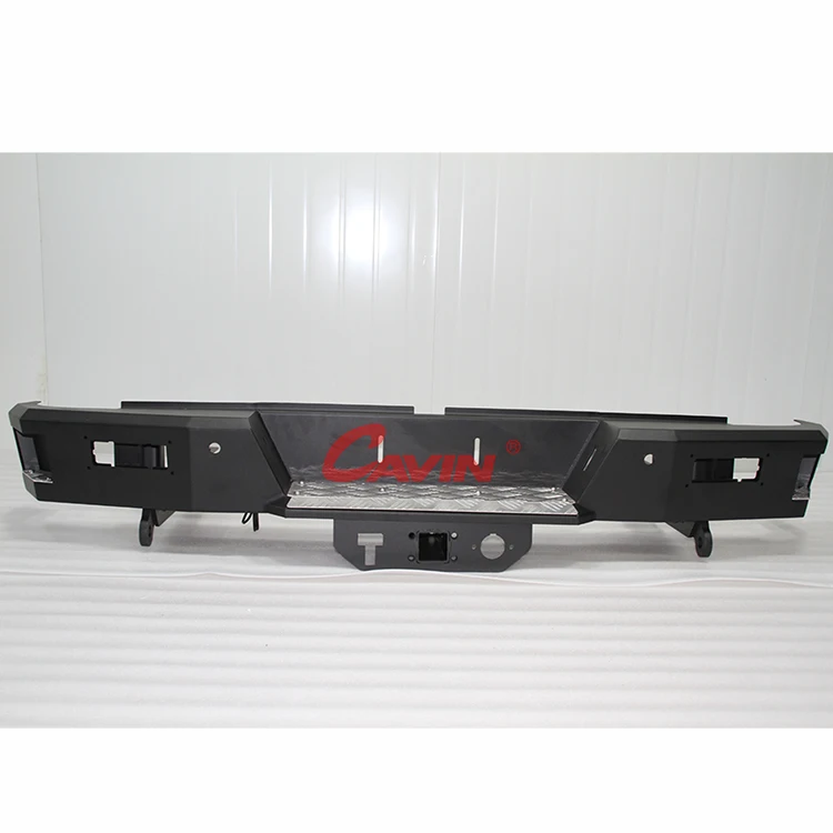 Customized Car Parts Steel Black Powder Coated  Front Rear Step Bumper For Ford Ranger