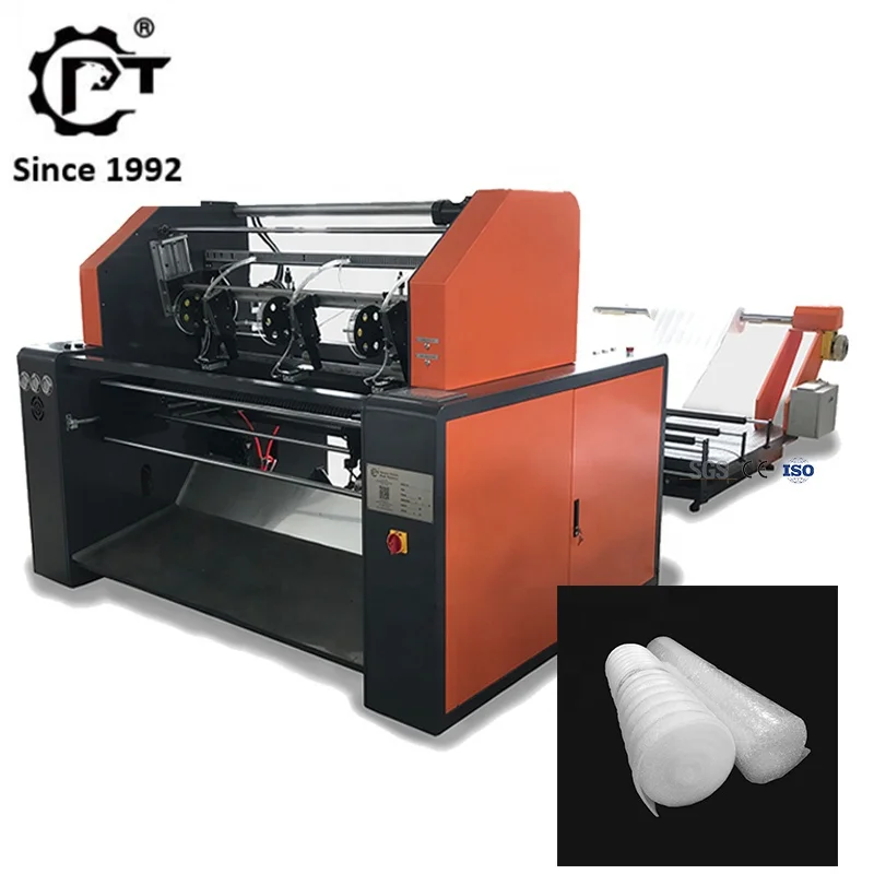 Pansatec High performance air bubble film slitter coreless rewinder machine