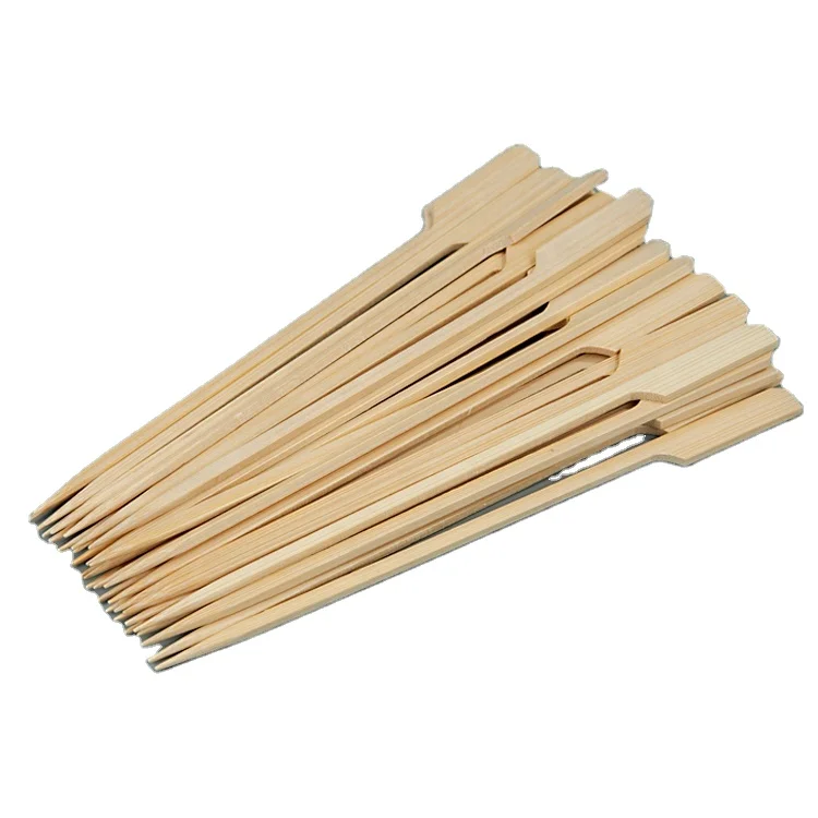 Высококачественные бамбуковые и деревянные шампуры для барбекю