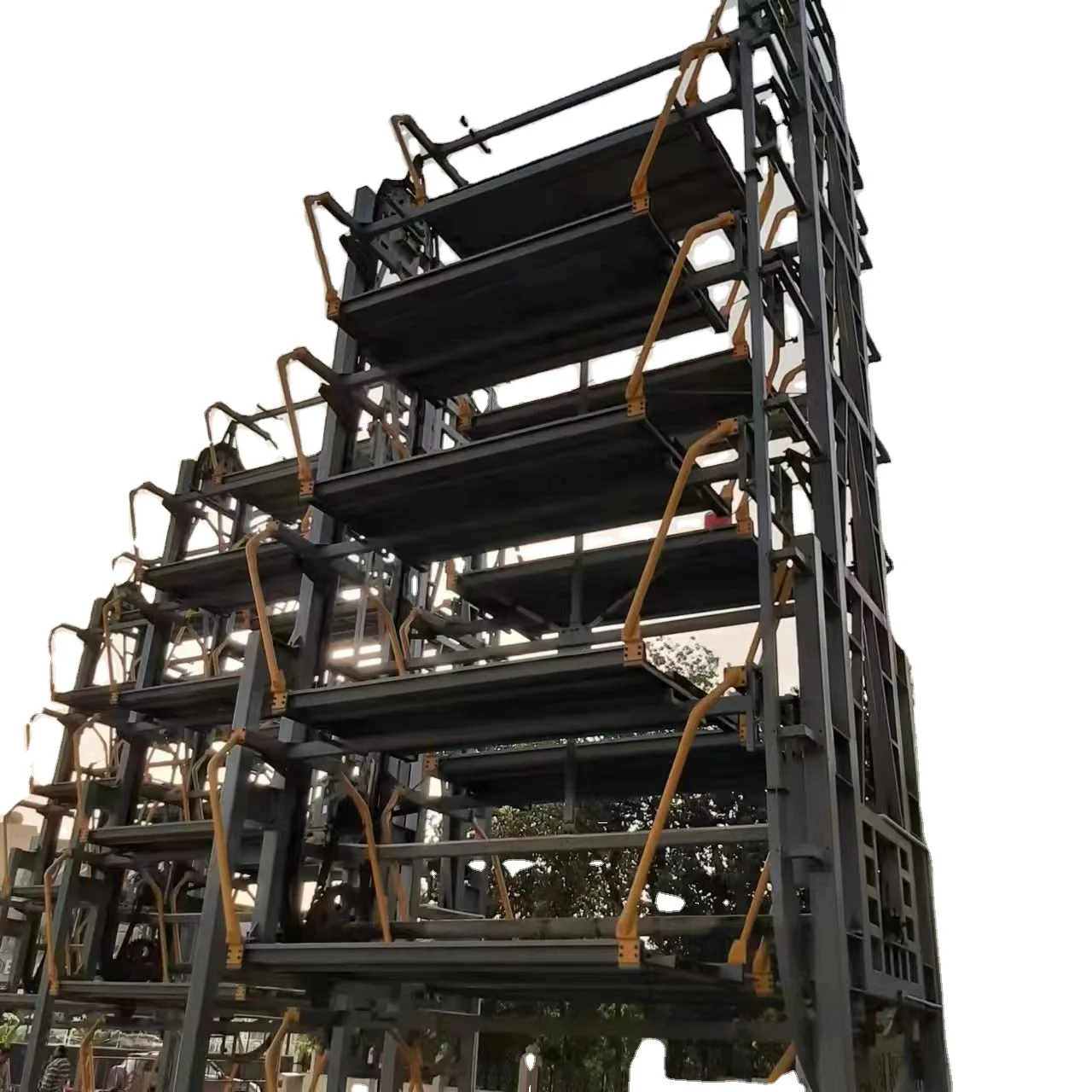 Manufacturer wholesale mechanical turntable parking building intelligent vertical parking lift rotary parking system