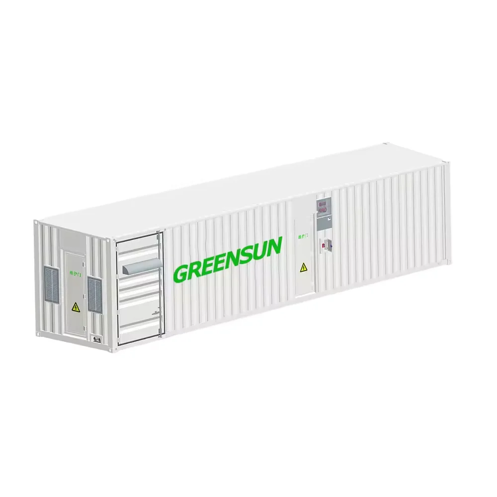 300kwh 500kwh 20ft 40ft Containerized Energy Storage System 1MWh 2MWh LiFePO4 Battery for ESS Container Application