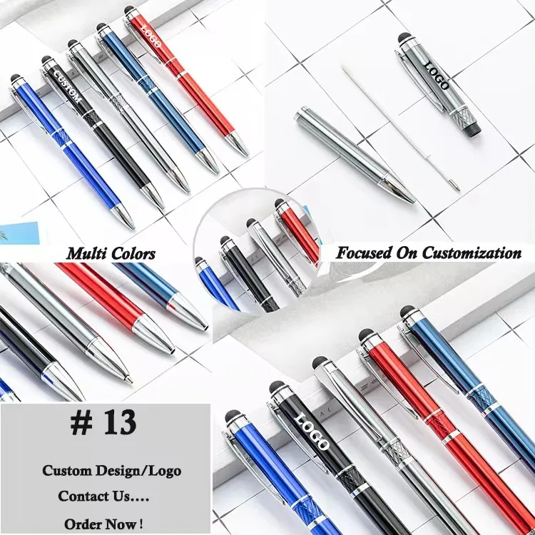 Personalized With Logo Print Ball Point Pen