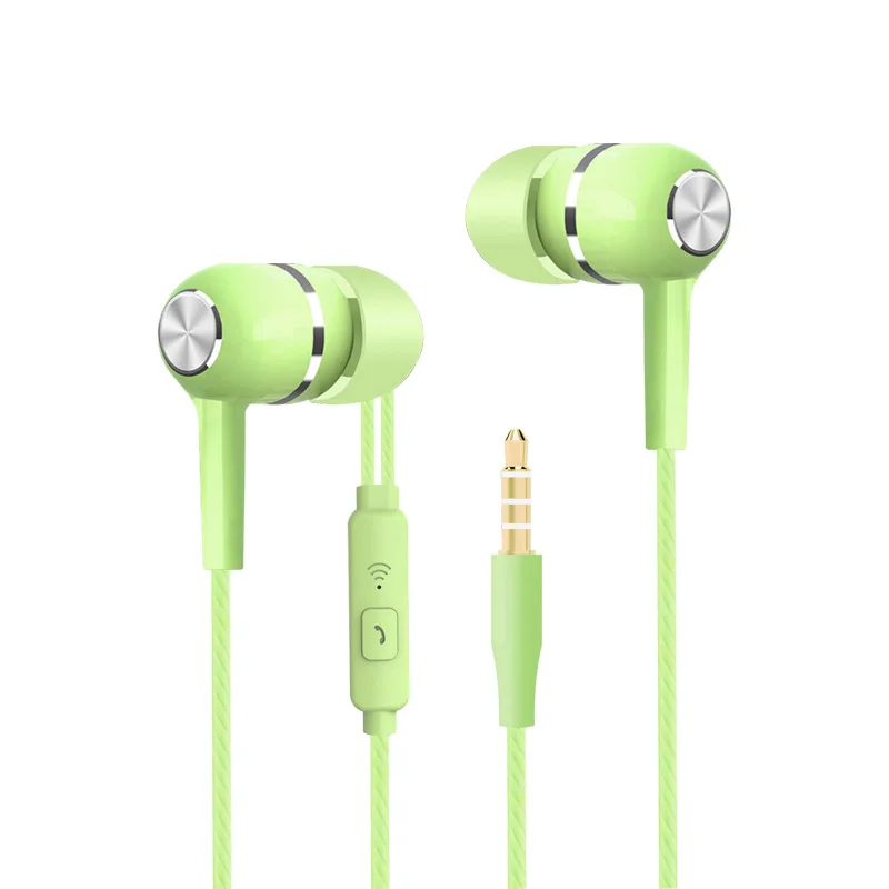 VPB S12 sports bass call headset in-ear wire-controlled with wheat wired headset manufacturers spot wholesale