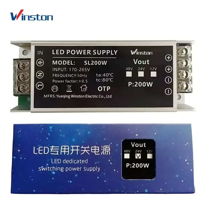 New product 100W 200W 300W 400W 12V 24V 48V IP67 Indoor Dustproof Switching Power Supply Led Driver