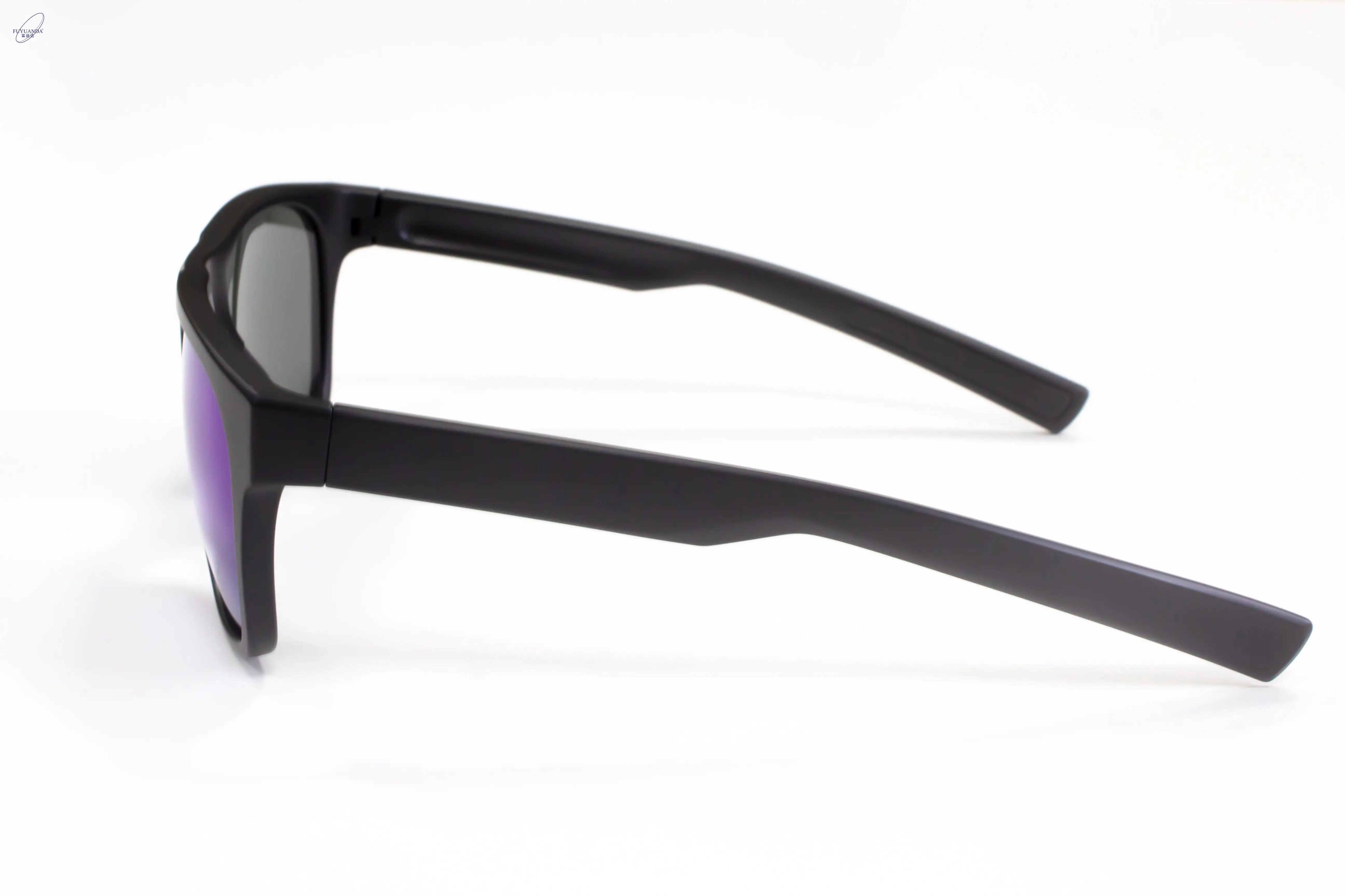 Custom Logo Vintage Sunglasses Men High Quality Black PC Frame TAC Mirrored Lens Polarized Optical Fashionable Promotional Item