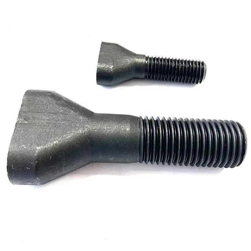 wholesale grade 10.9 black customized high strength oval liner bolts