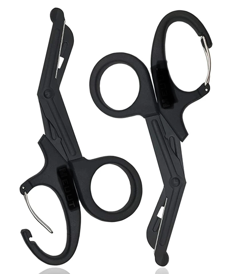 Multi Color trauma shears medical scissors with carabiner Bandage Scissors