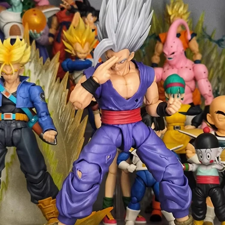 S.H.Figuarts Shf Dragoned Ball Super Hero Son Gohan Beast Model Kits Pvc Action Figures Collect Model Toys Figurine Gifts