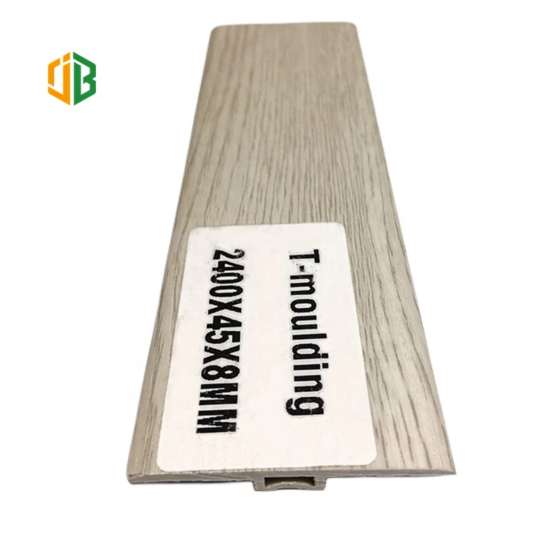PVC Flooring Accessories T-Moulding Reducer Edge strip wood grain small right angle Skirting board L-shaped bead Home Decoration