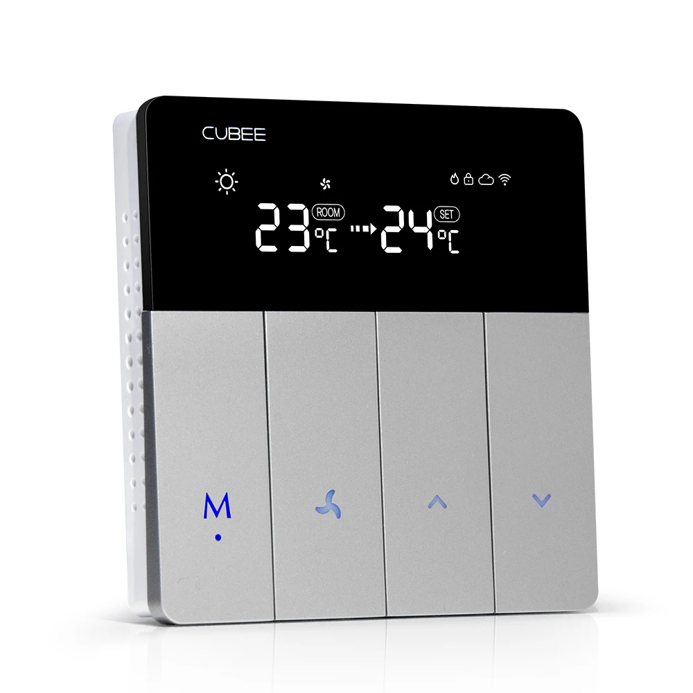 CUBEE IOT Room Smart FCU Air Conditioning Thermostat  with WIFI