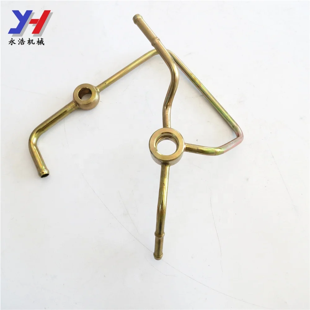 Through-hole OEM Small diameter brass pipe tube