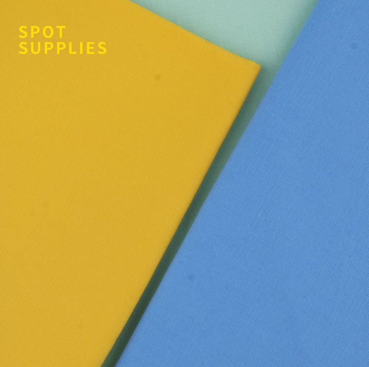 High yarn count 32*32 twill cotton/spandex stretch fabric for pants