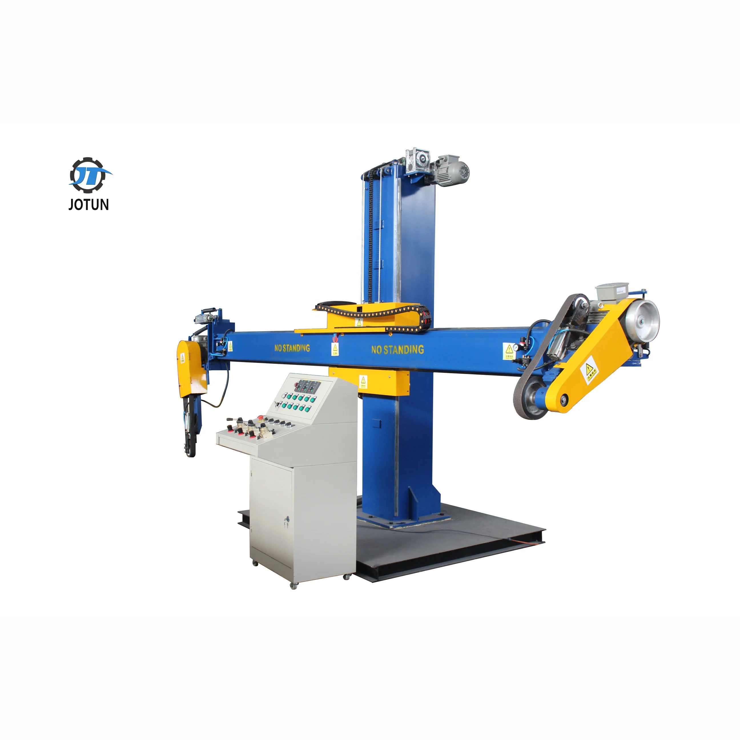 China automatic Ss tank polish buffing machine for industrial equipment beer brewery factory