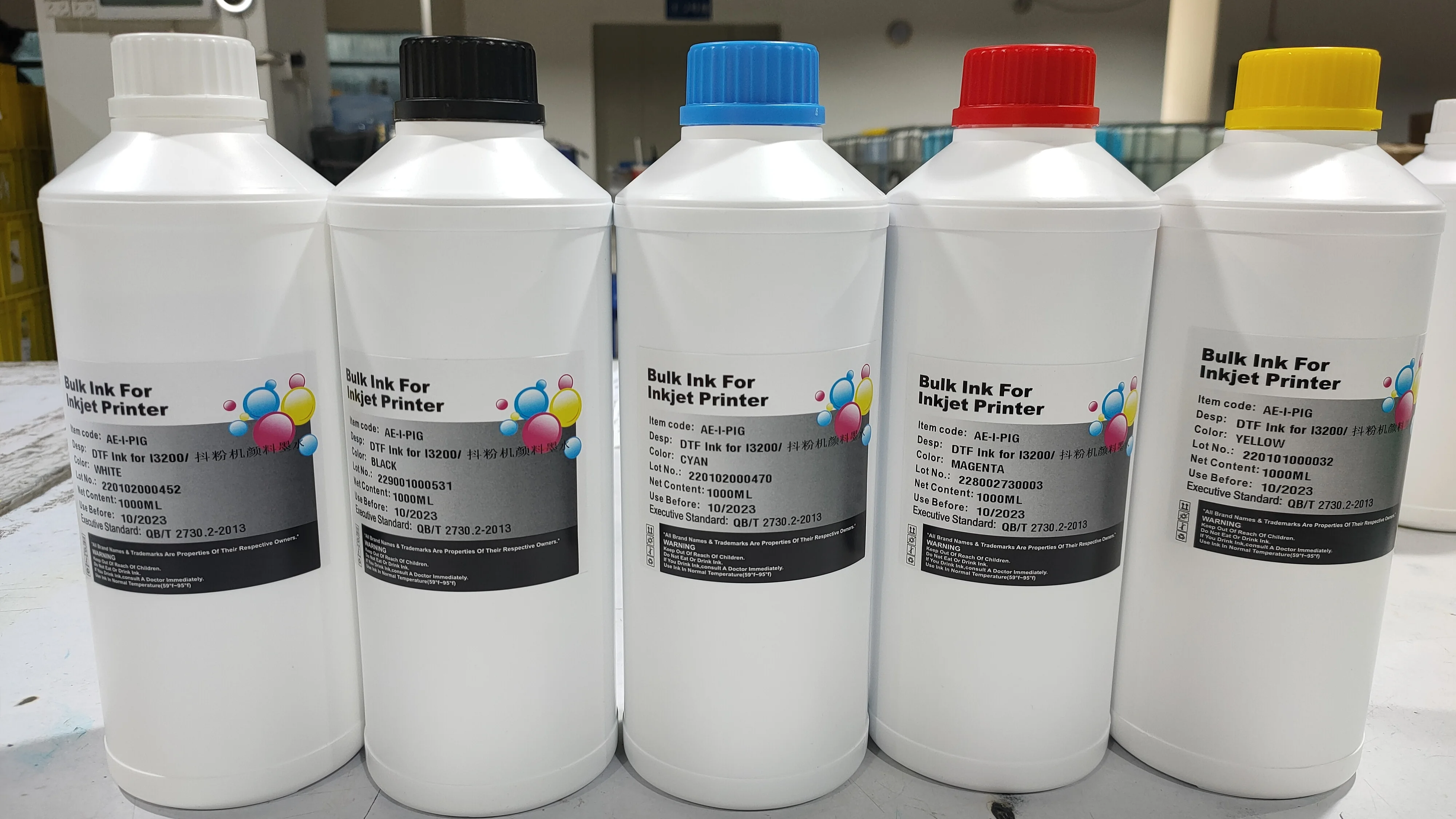 DTF ink Aomya high quality 500ml 1000ml for Epson printer L1800 L805 L810 L1455 L1400 L1300 L1110 L130