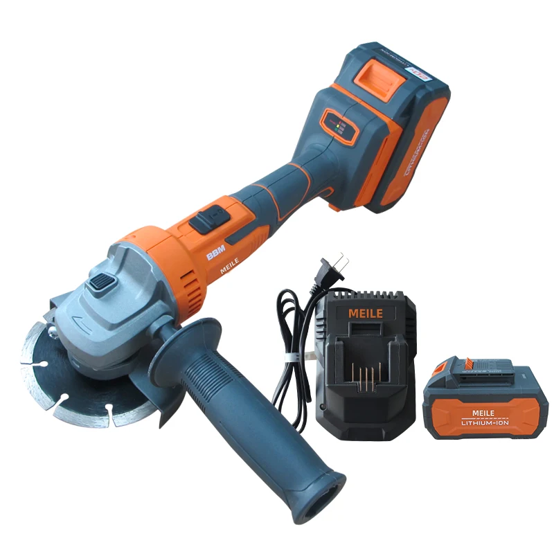  Electric mini brushless Wood Angle Grinder 1500W Portable variable speed heavy 180mm from