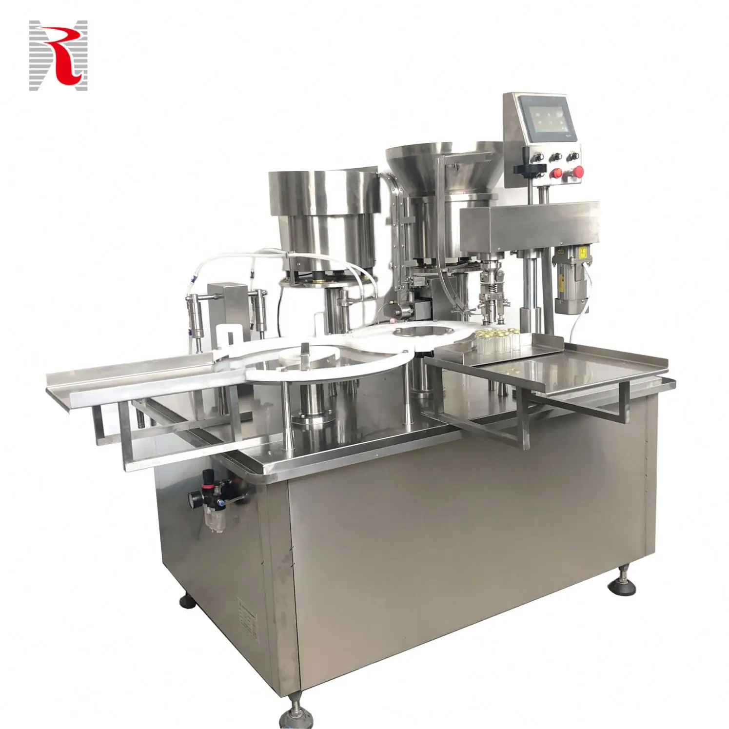 OEB5 Injectable Oncology Turnkey Plant Automatic Glass Vial Liquid Powder Filling Sealing Washing And Capping Machine