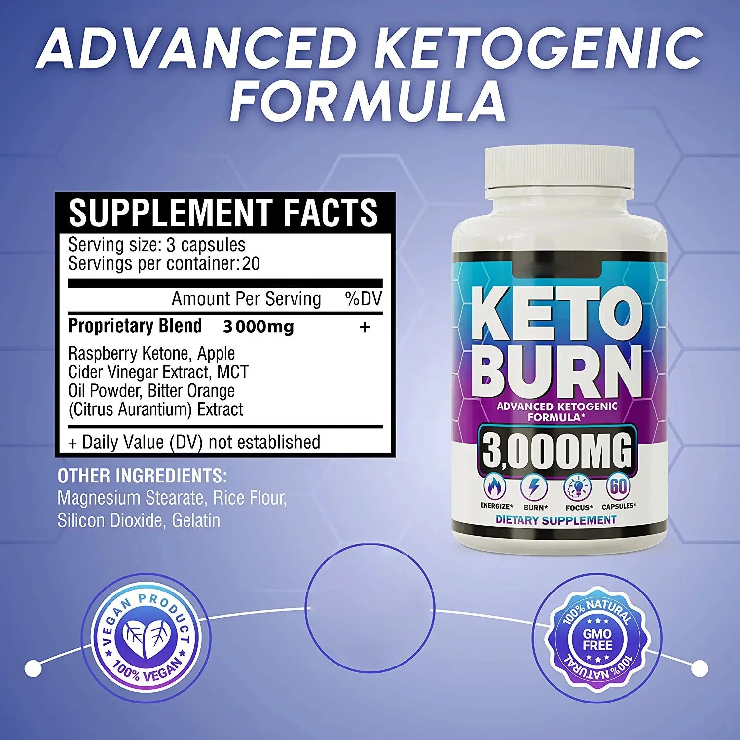 Keto Diet Pills Weight Fat Management Loss Ultra Fast Prime Keto Supplement for Women and Men Optimal Max Keto