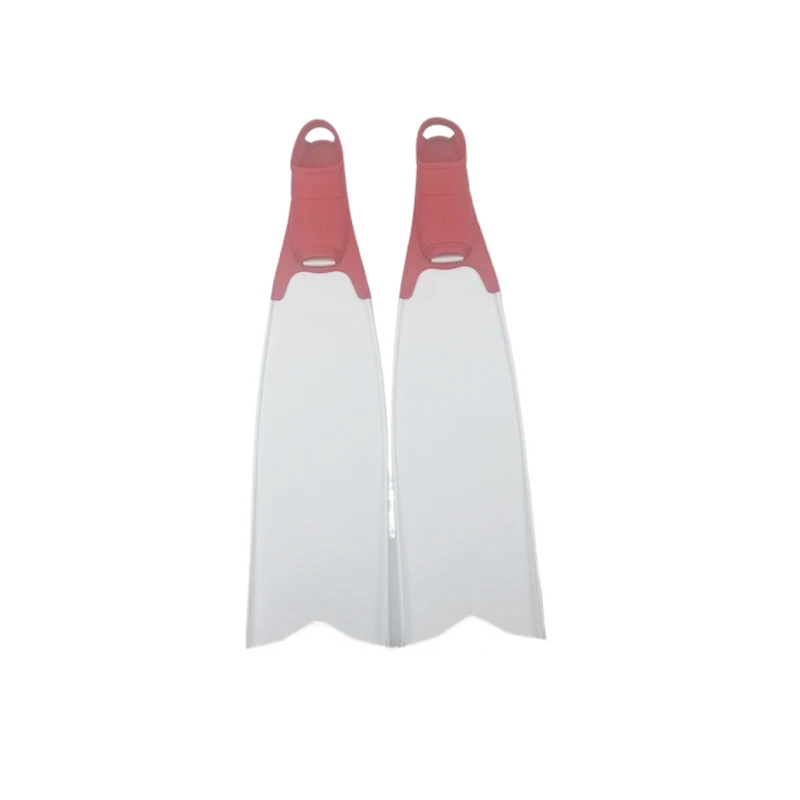 Ocean Fin Foot Pockets custom logo color Professional Adult Carbon Fiber Training Spearfishing Long Diving Freediving Fins
