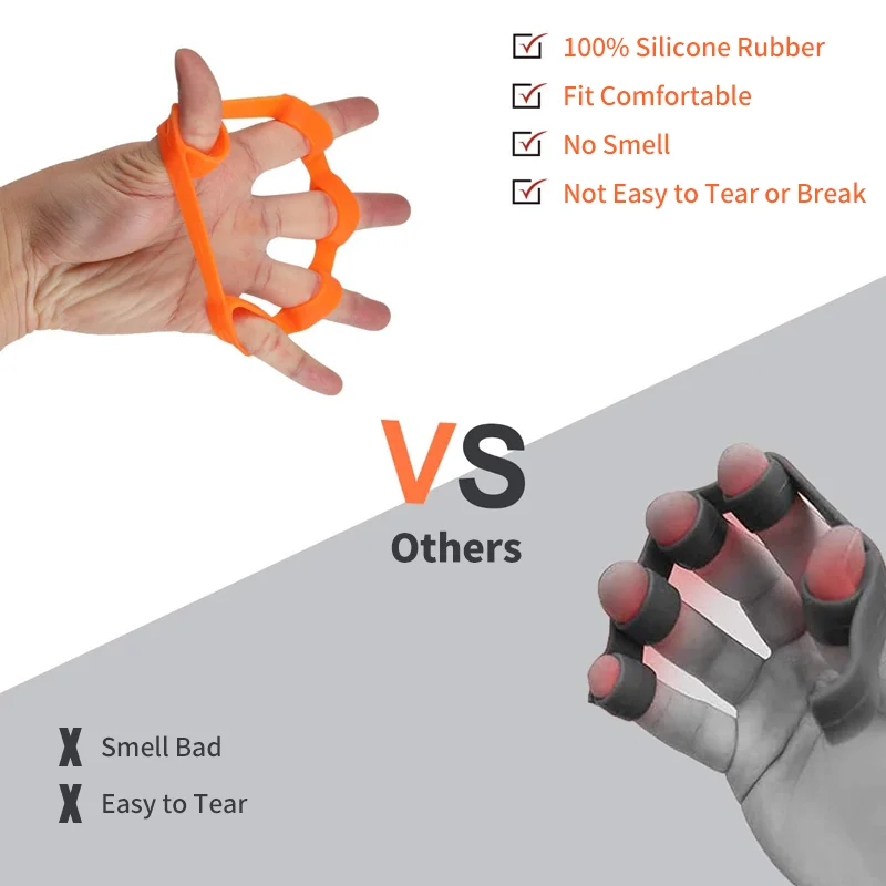 Силиконовые рука кистевой эспандер палец, который поможет избавиться от палец носилки
