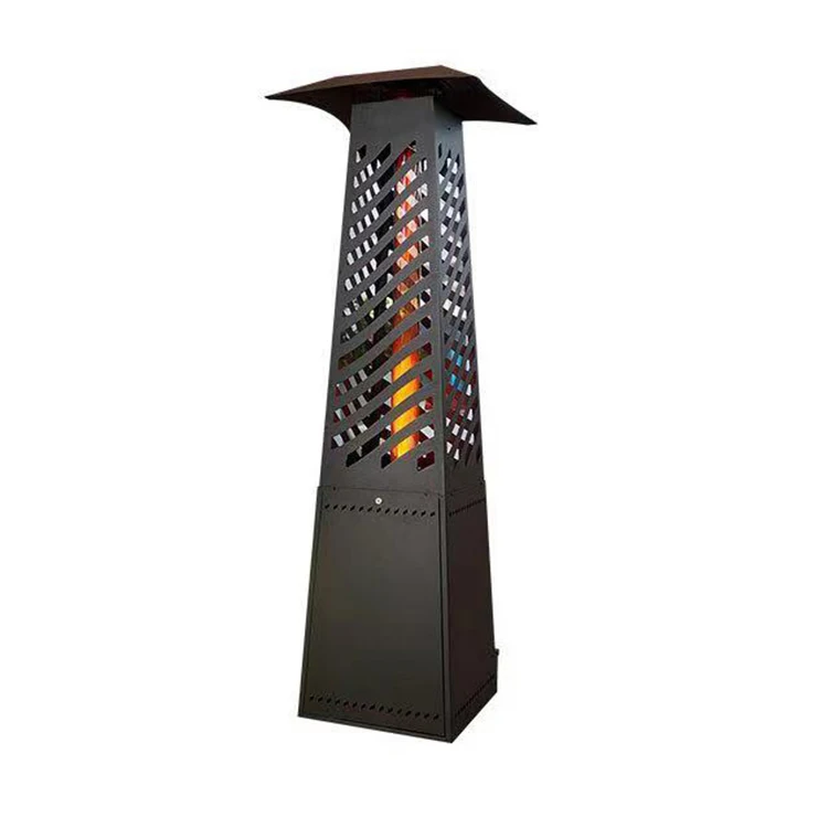 Popular 2021 New Graphic Design Outdoor Patio Heater Pellet Fireplace Outdoor For Putdoor Party