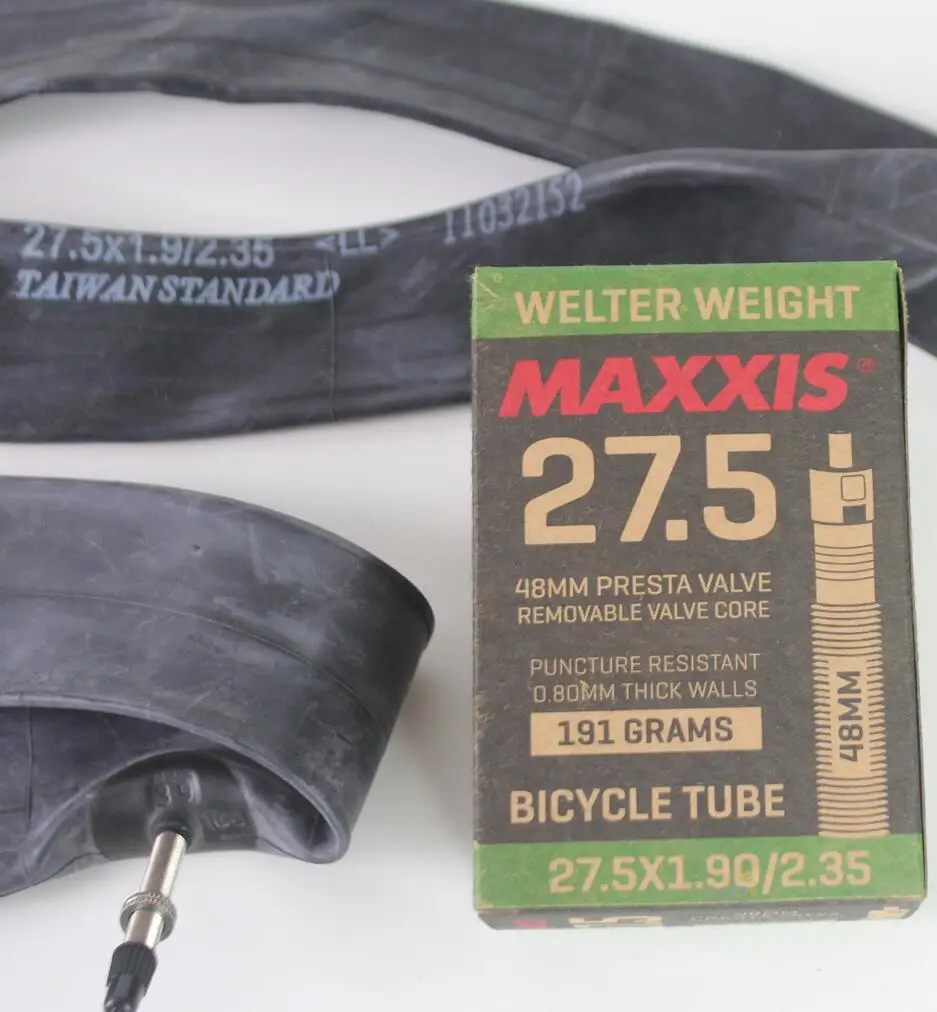 MAXXIS 27.5*1.9/2.35 FV 48MM BUTYL WIDTH 50MM 27.5 BIKE CYCLE TUBE