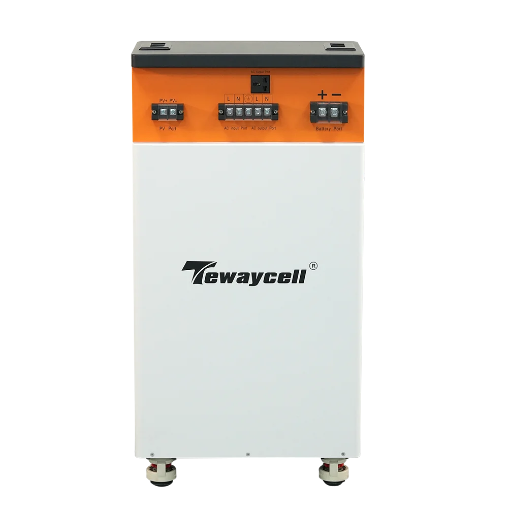 Tewaycell 15KW Built-in off-grid 5KW inverter All-in-one Mobile ESS 48v 300ah 10kwh/15kwh/ 20kwh Home Solar Lithium Battery