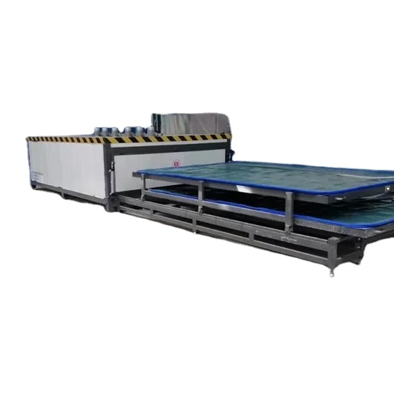 EVA Glass Production Line 2 Layers Curved Laminated glass EVA oven Furnace