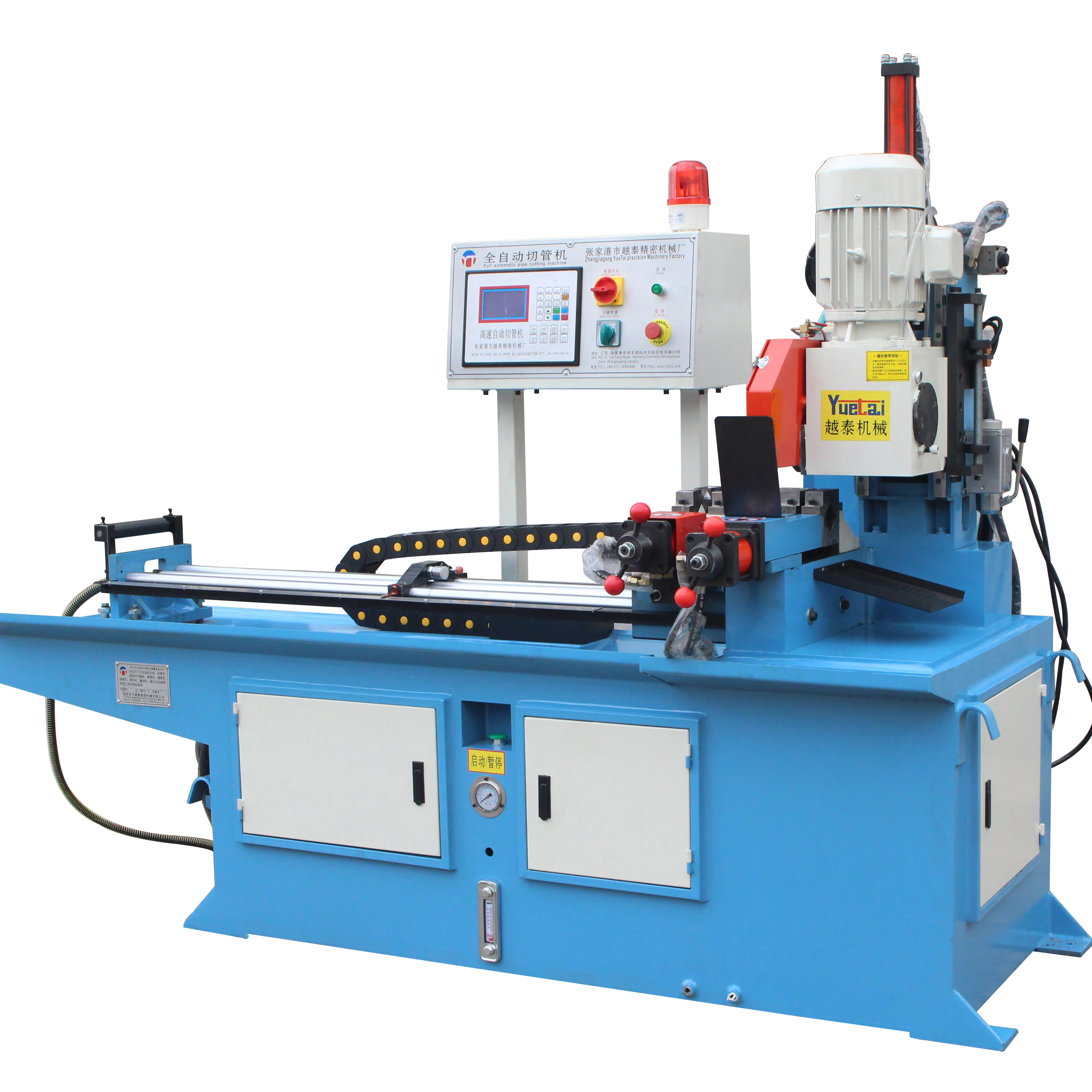 Wholesale Yuetai CNC Metal Pipe Tube Cutting And Beveling Machine for Steel Pipe