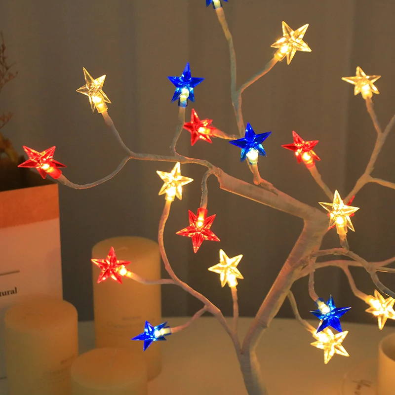 Good Quality Christmas Fairy Lights Plug Christmas Garden Lights Flag Tree Light For Wedding Home Decoration