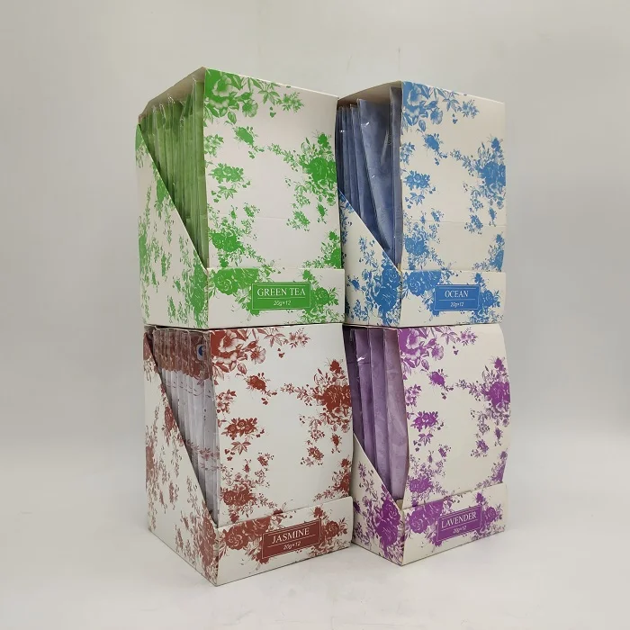 Car Air Freshener Deodorizer Home Aromatic Fragrance Sachet Bags Long Lasting Sachets for Drawers and Closets Gift Set