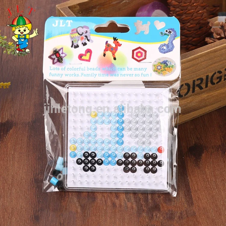 Factory Wholesale Colorful Plastic Beads Diy Car Model Kit Educational Toy