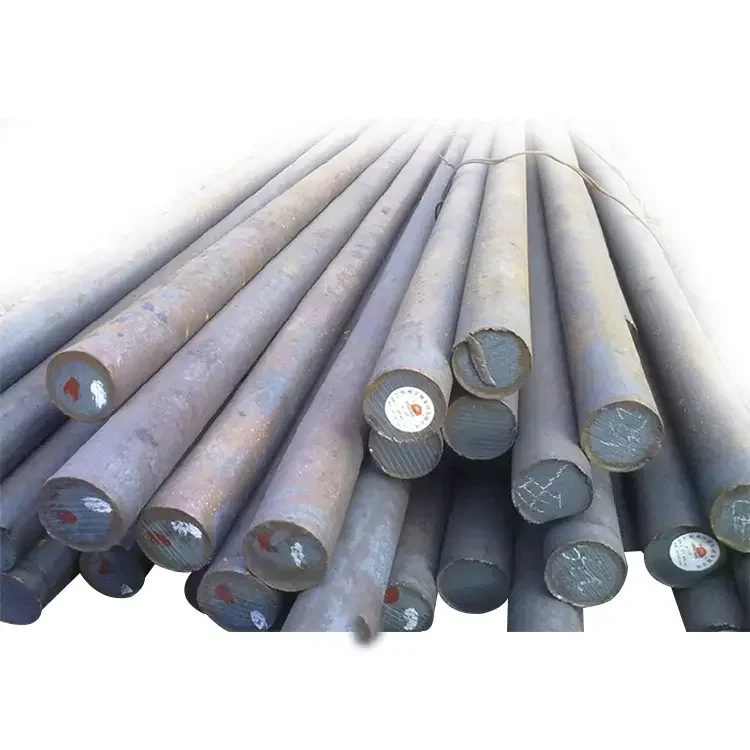Hot rolled 115mm 125mm 130mm steel rods Black surface 40CrNiMo 38CrMoAlA 40Cr 42CrMo 30CrMnSiA 1.7225 alloy steel round bars