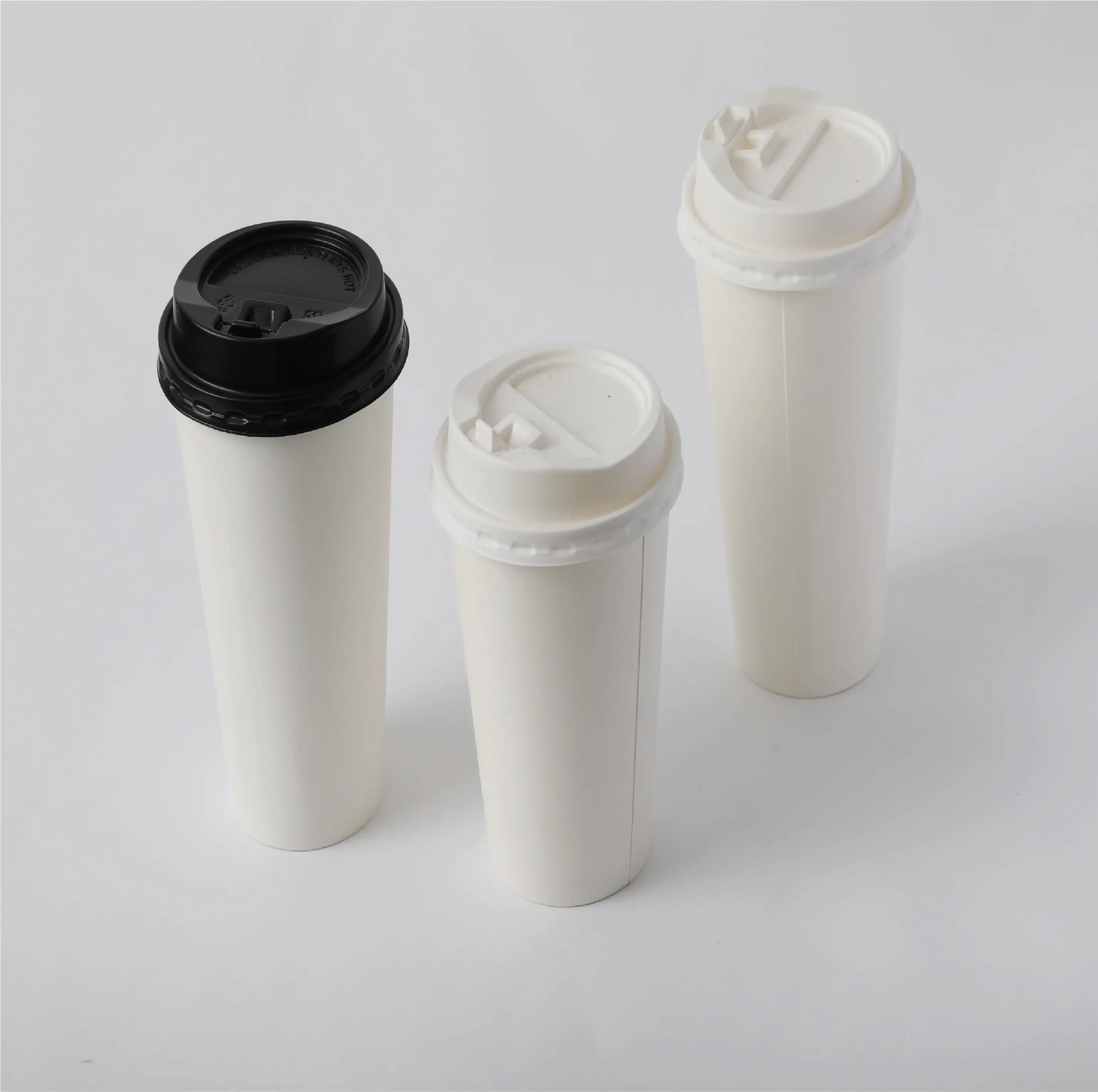 Custom styles new design compostable 24oz paper cup or ice cream cups with dome lids