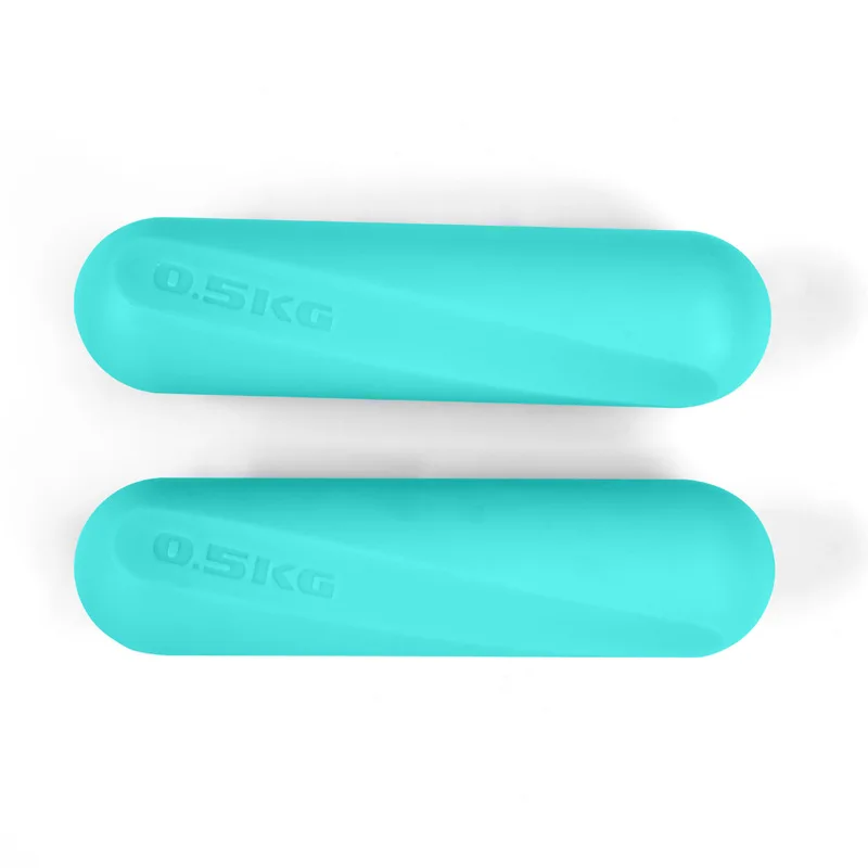 New Design Rubber Dumbbells For Free Weights Strength Training Non-slip Yoga Gym Dumbbell Set With Silicone