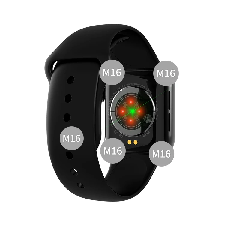 Смарт-часы WearFit pro Series 6 M16 plus автоматические с функцией отслеживания сердечного ритма приложением