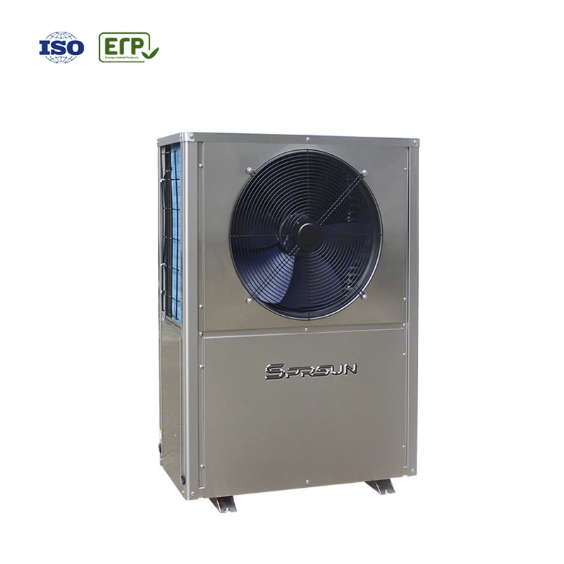 12KW CE Certificate Sprsun Air Source Heat Pump Manufacturing for heating and hot water