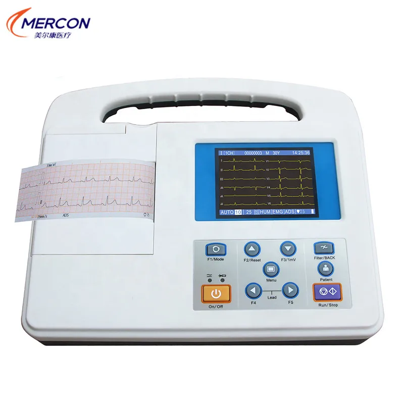 Высококачественный цифровой мобильный портативный монитор Holter одноканальный ЭКГ-аппарат