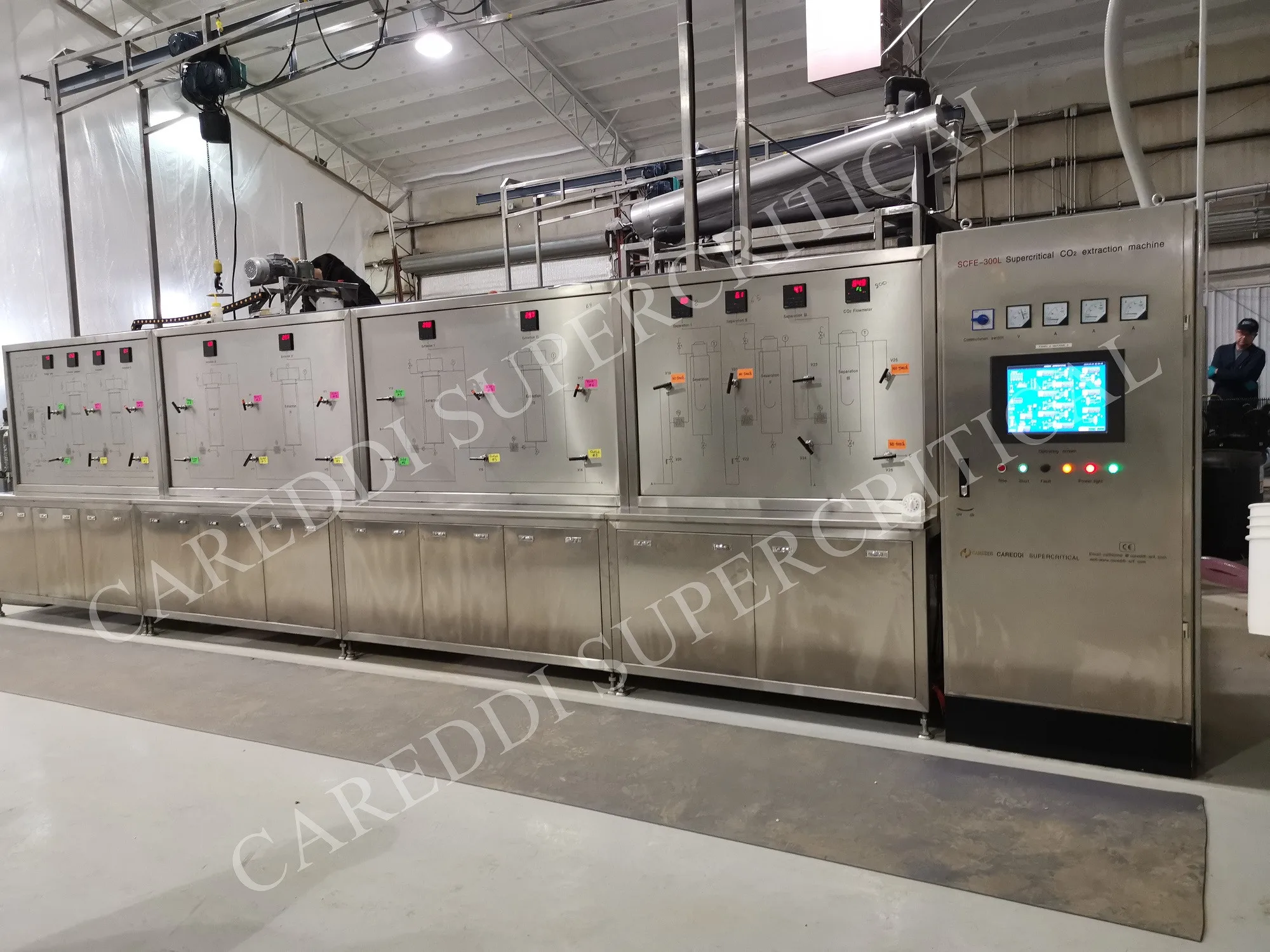 ASME CE GMP Standard extraction machine CO2 fluid Extraction Machine Supercritical CO2 extraction machine