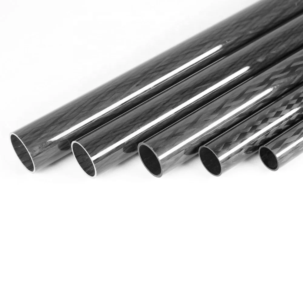
Dongguan Sanchuang Custom Winding process Carbon Fiber Tube with 3K Surface 