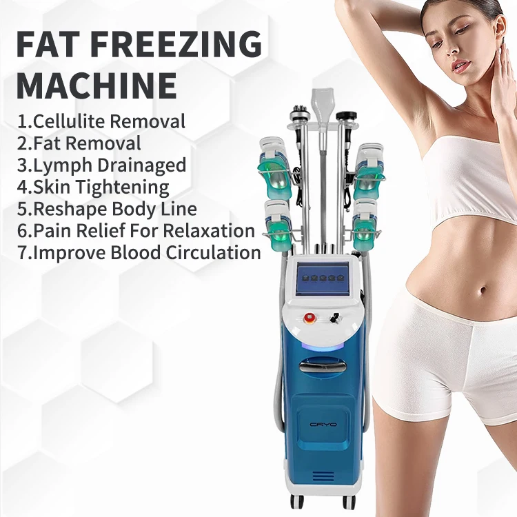 4 Handles cryotherapy cyro cyrotherapy 360 Fat Freeze Slimming Fat Freezing Machine Cryo Beauty Salon Equipment