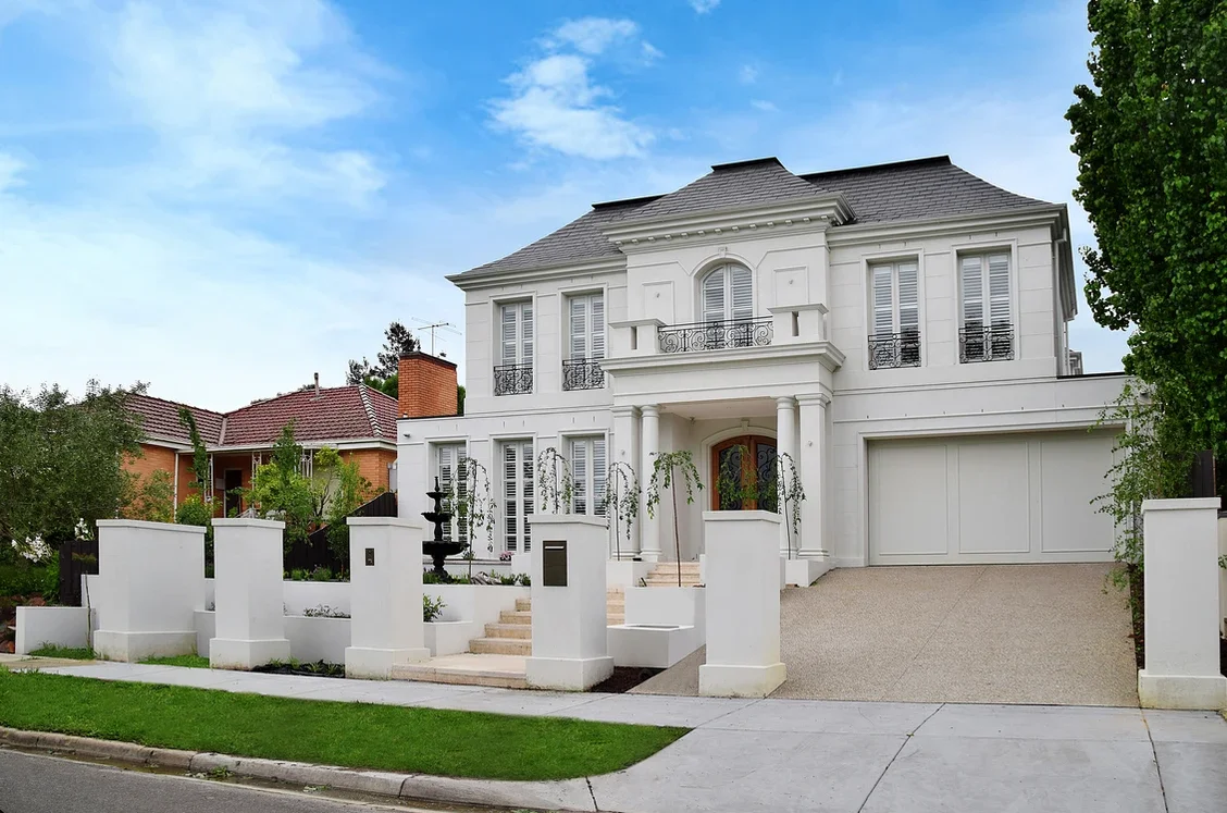 French Style House Exterior Facade Wall Corner Decoration Quoins Panel