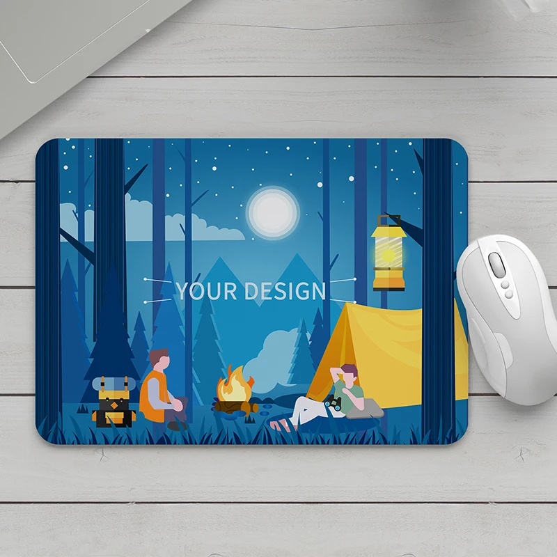 cheap hemmed edge good quality mutispandex blank custom anti slip mouse pad