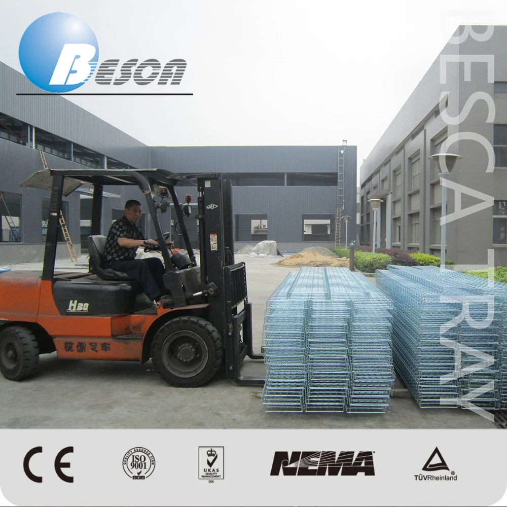Besca  Welded Catalog Wire Mesh Cable Tray With CE
